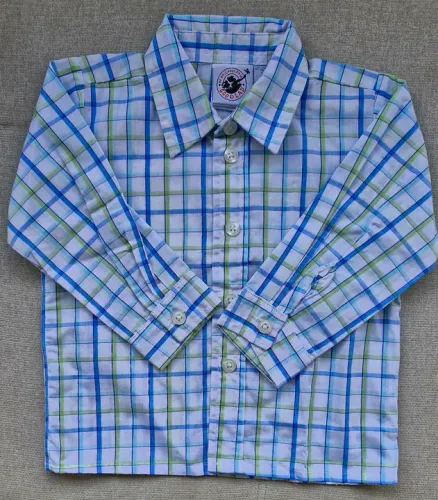 Camisa seminova infantil marca Good Lad T. 18 meses