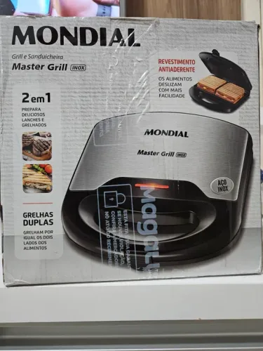 Sanduicheira grill Mondial 