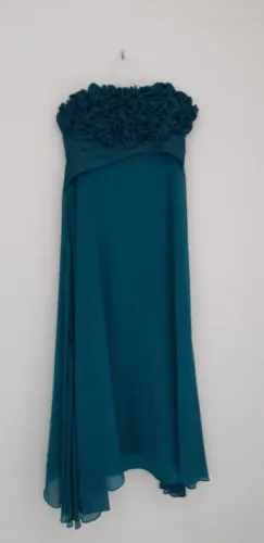 VESTIDO LONGO PARA FESTA VERDE