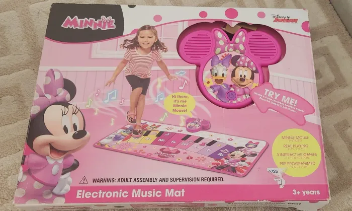 Tapete Musical Eletrônico Minnie Mouse - Disney Junior