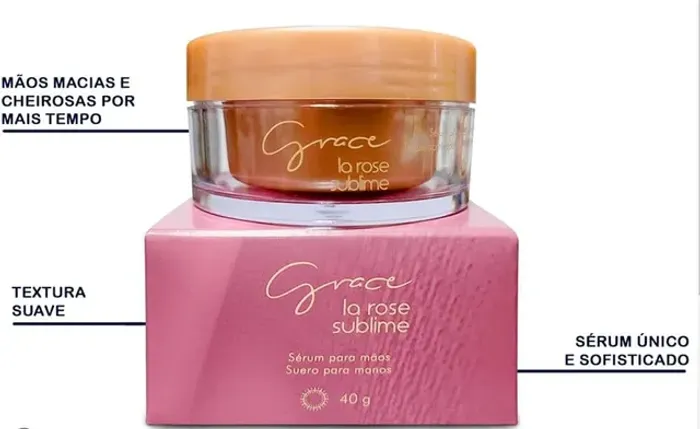 Sérum Para as Mãos Grace la Rose Sublime Hinode