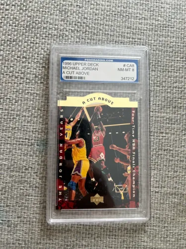 1996 MICHAEL JORDAN #CA8 A CUT ABOVE PGS 8
