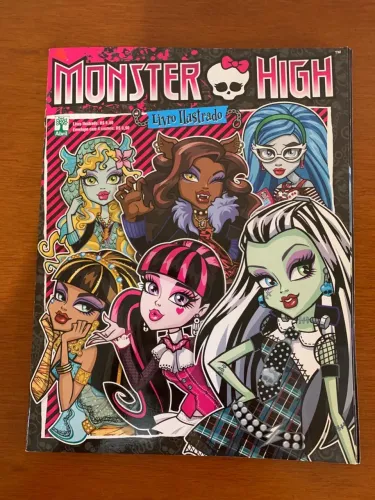 Álbum de figurinha monster high- completo 