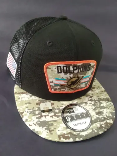 Bone Original New Era Miami Dolphins Snapback