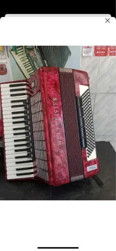 Acordeon 120 baixos - elétrica - com bag