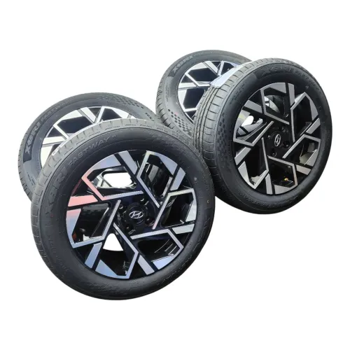 RODA ARO 15 HYUNDAI HB20 C/ PNEU ZERO À BASE DE TROCA 