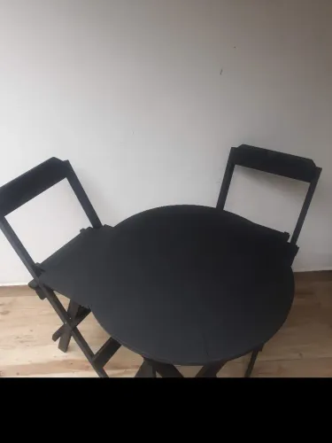 Conjunto Bistrô Dobrável com 2 banquetas direto do fabricante