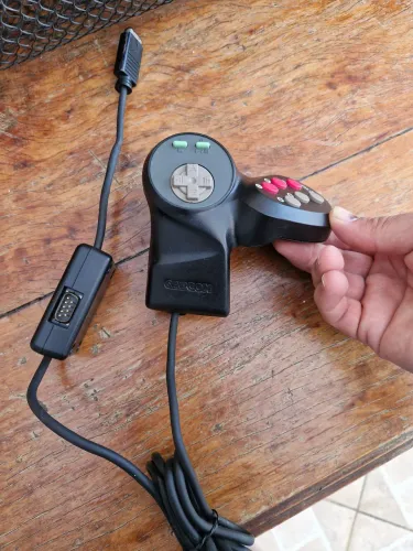 Controle raro 3do de seis botoes