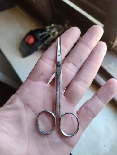 Tesoura APE Solingen - Original Alemã com gravação de Borboleta - Edição Especial 