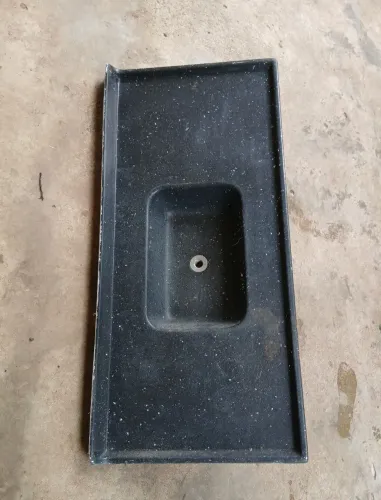 Cuba de cozinha  em mármore sintético 