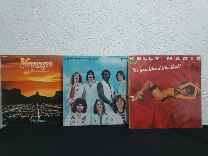 Lote 3 discos anos 80