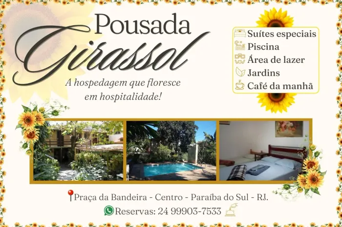 Suítes em pousada