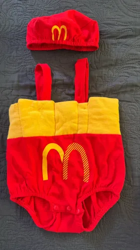 Fantasia McDonalds bebê Mesversario