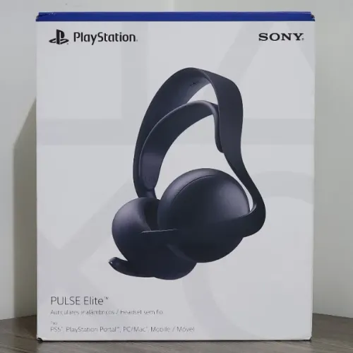 Headset Sem Fio PULSE Elite PS5/PC/Bluetooth Preto - Novo, Lacrado, Nota Fiscal e Garantia