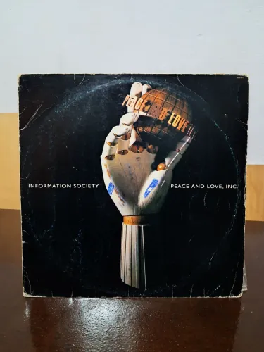 Disco de Vinil Information Society - Peace and Love, Inc.