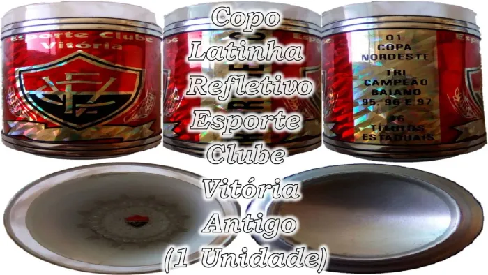 Copo Latinha Refletivo Esporte Clube Vitória Antigo