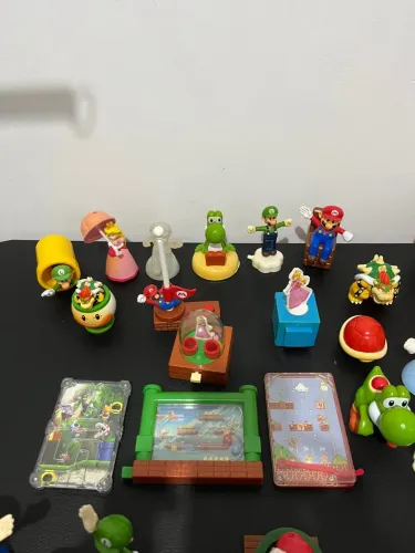 Coleção de brinquedos Super Mario Bros