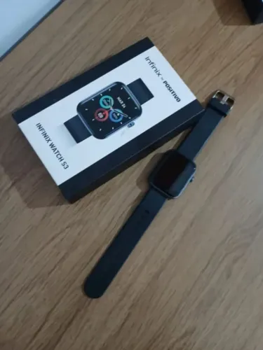 Smartwatch Infinix S3 Full Touch 1.69 Polegadas Oportunidade Preto