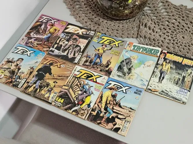 Gibis e Revistas Vintage Antiguidade da Tex, Ken Parker e Mágico Vento - Raridade