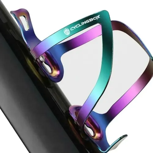 Suporte de Garrafa de Bicicleta Cyclingbox Iridescente PRODUTO NOVO, só restam 3 unidades
