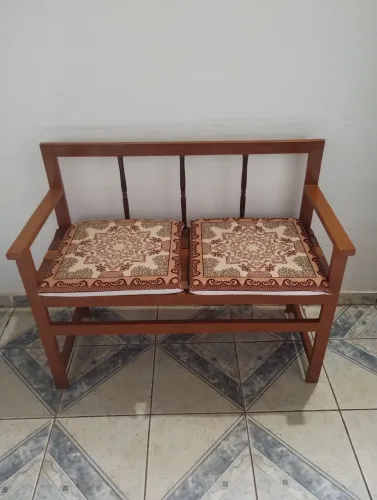 Bancos de madeira para jardim 2 lugares 