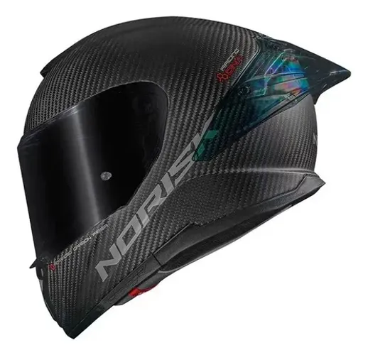 Capacete Norisk Carbon R Solid Matte Carbon