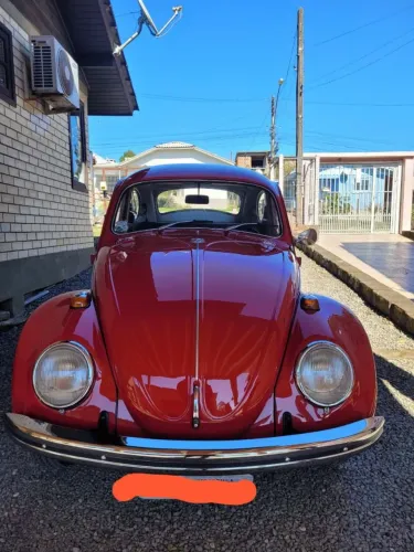 Fuscão 1500 1972 Vermelho Montana