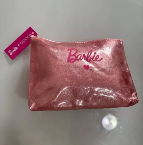 necessaire rosa barbie época cosméticos