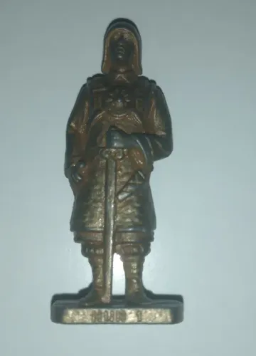 Miniatura - Estatueta de Metal - Kinder Ovo