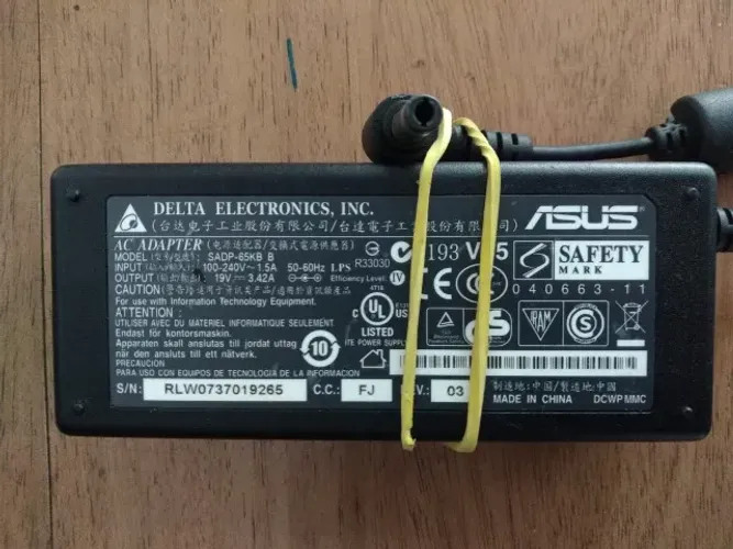 Fonte Carregador Para Asus X44c A43e 19v 3,42a Adp-65db