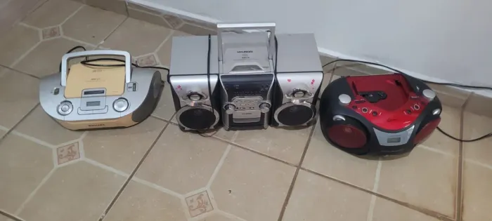 Lote de Radios Microsistem funcionando perfeitamente 