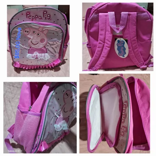 Mochila peppa nova
