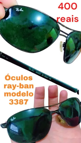 Óculos Ray-Ban 300 reais no dinheiro