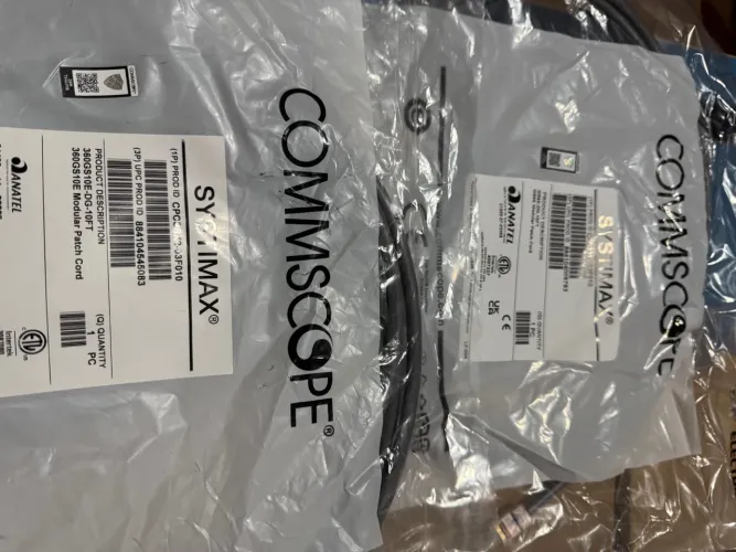 Cabo de Rede Ethernet CAT6 Commscope Systimax 10FT