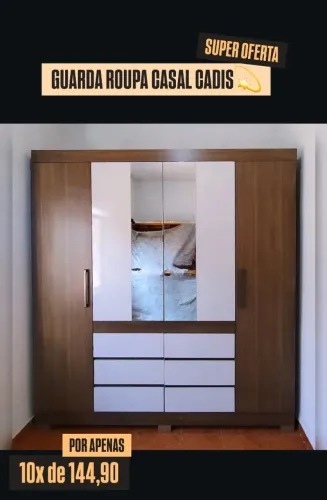 Guarda Roupa Casal Novo