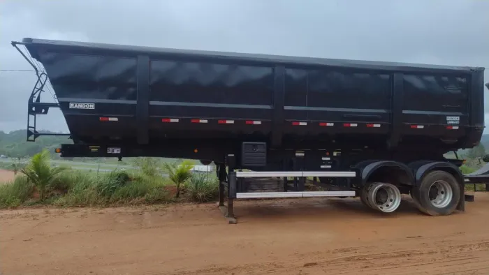 Rodocaçamba Randon Dolly Rebaixado 2021 35 Mts Cúbicos Sem Pneus Lona Fácil Top.. 