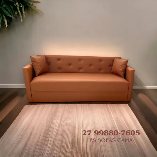 SOFÁ 3 LUGARES lindo e MODERNO Lux Retrô COMÉRCIOS E CASA