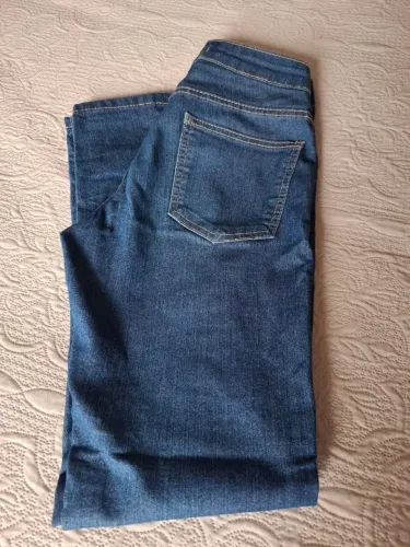 Calça Jeans Azul Feminina( cigarrete) tam34