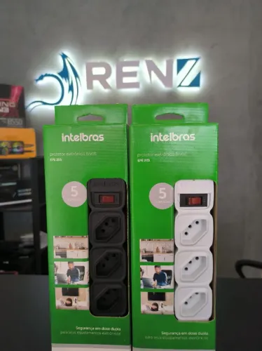 Filtro de Linha Intelbras Protetor Eletrônico NOVO