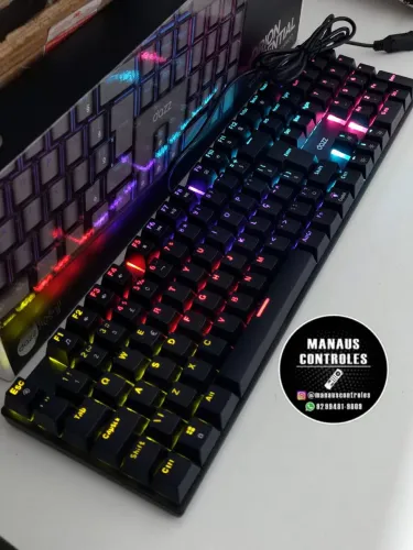 Teclado Gamer Mecânico Dazz ( Switch Azul )