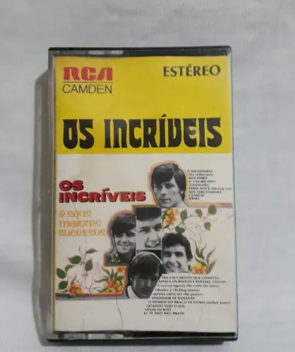 Os Incríveis - RCA Camden - K7
