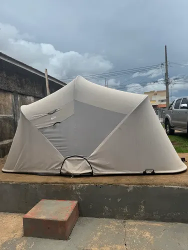 Tenda Retrátil / Mini Garagem para Moto