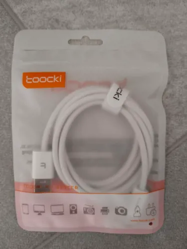 Cabo USB C toocki 6A branco original