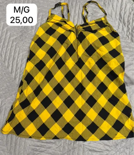 Blusa xadrez  junina 