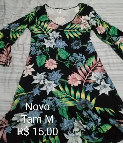 Vestido Floral Novo Tam M