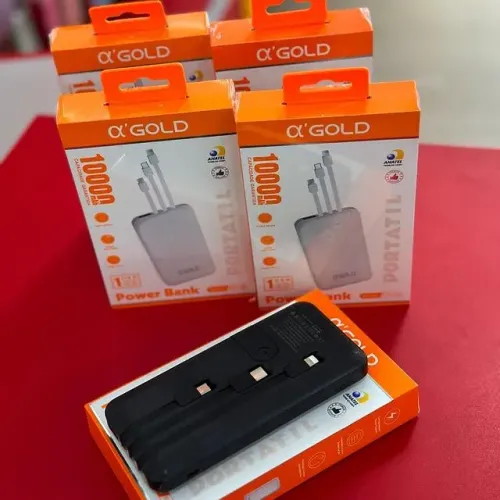 Carregador Portátil 10000mAh e 20.000mah ?'GOLD novos com garantia 