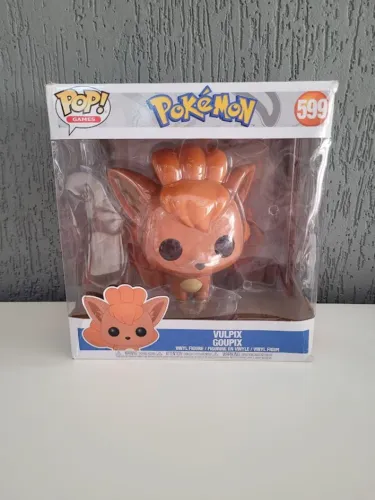 Funko Pop Original Vulpix - Pokémon - 599 (JUMBO 10 POLEGADAS)