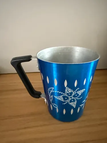 Caneca nossa Senhora Aparecida de alumínio 