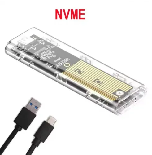 Casa nvme M2 acrílico 
