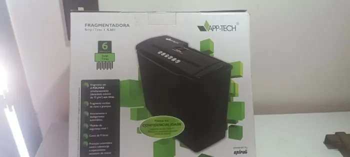 Fragmentadora de papel app-tech s601